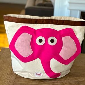 3 Spouts Organic Kids’ Canvas Storage Bin